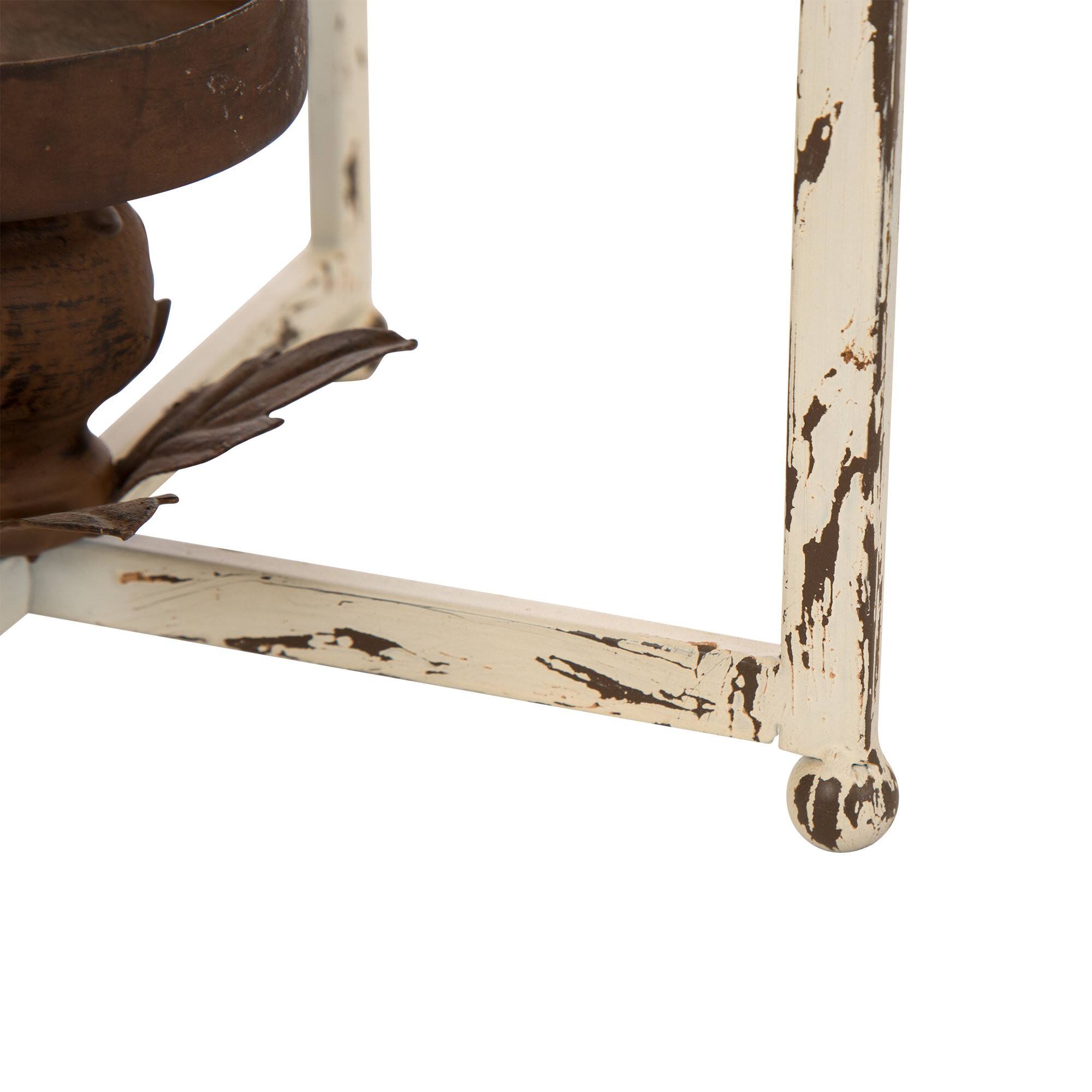 Glitzhome® 22" Farmhouse Distressed Metal Lantern, 2ct.
